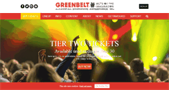 Desktop Screenshot of greenbelt.org.uk